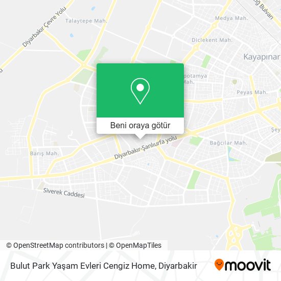 Bulut Park Yaşam Evleri Cengiz Home harita