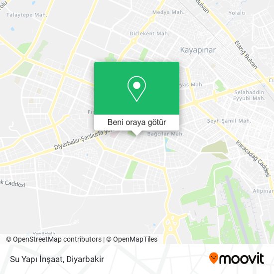 Su Yapı İnşaat harita
