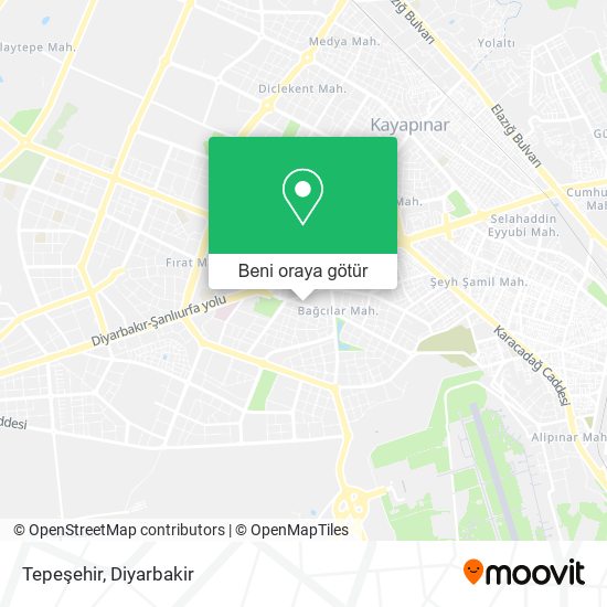 Tepeşehir harita
