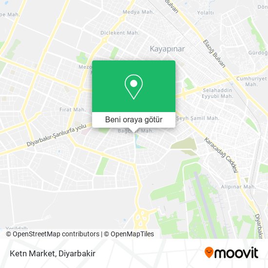 Ketn Market harita