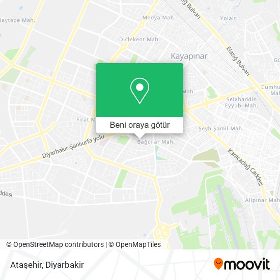 Ataşehir harita