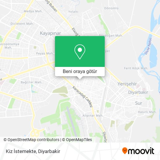 Kiz İstemekte harita
