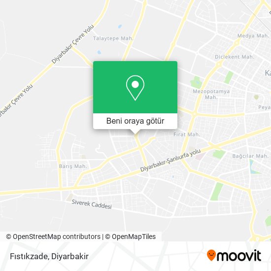Fıstıkzade harita