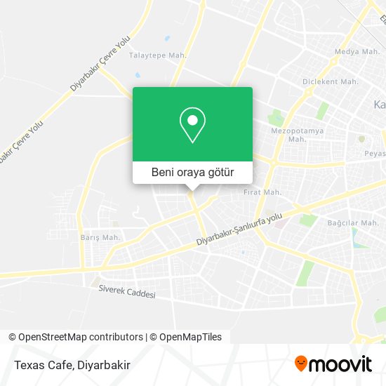 Texas Cafe harita