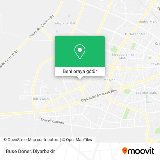 Buse Döner harita