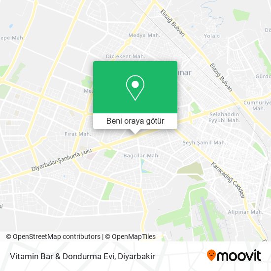 Vitamin Bar & Dondurma Evi harita