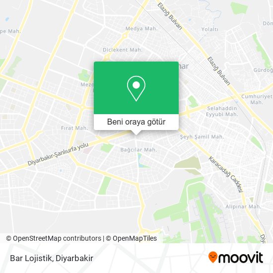 Bar Lojistik harita