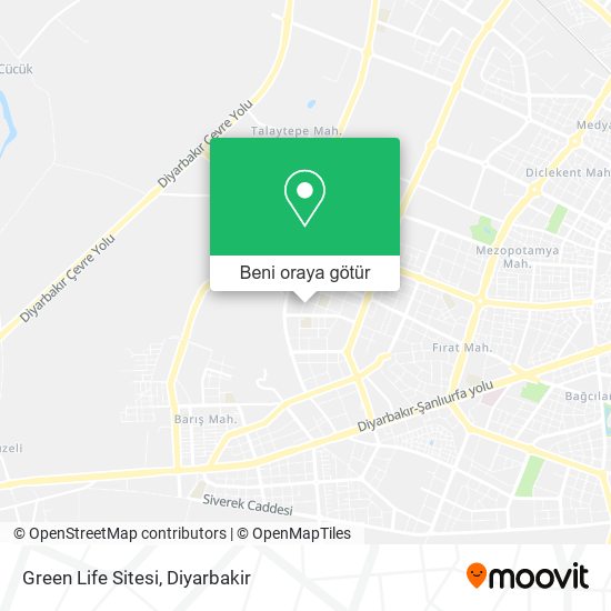 Green Life Sitesi harita
