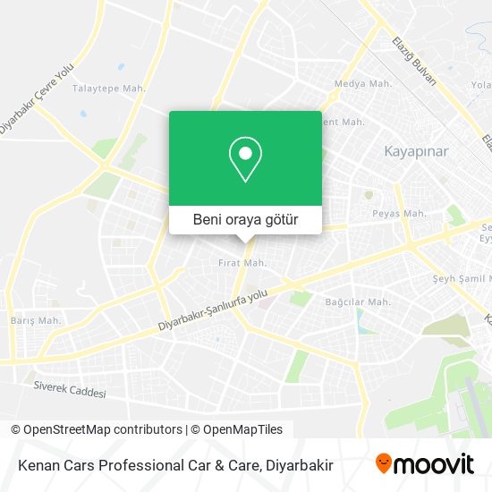 Kenan Cars Professional Car & Care harita