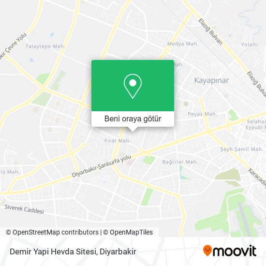 Demir Yapi Hevda Sitesi harita