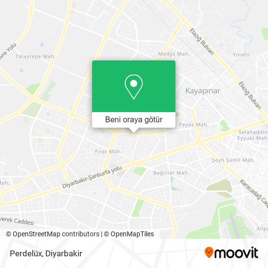 Perdelüx harita