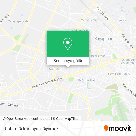 Ustam Dekorasyon harita