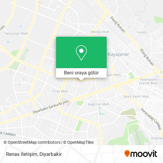 Renas Iletişim harita