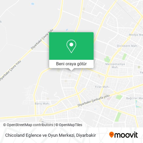 Chicoland Eglence ve Oyun Merkezi harita