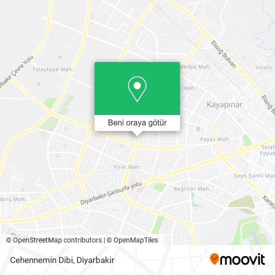 Cehennemin Dibi harita
