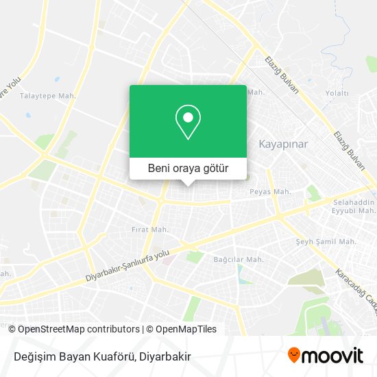 Değişim Bayan Kuaförü harita