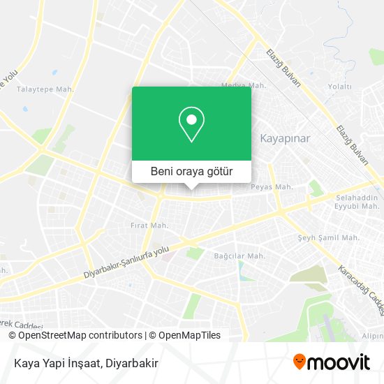 Kaya Yapi İnşaat harita