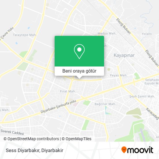 Sess Diyarbakır harita