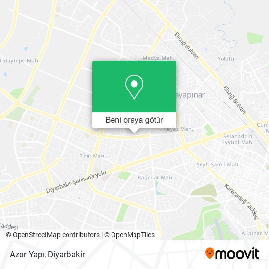 Azor Yapı harita