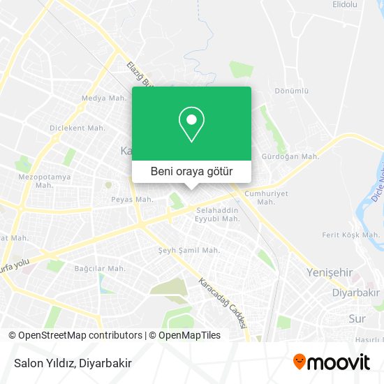 Salon Yıldız harita