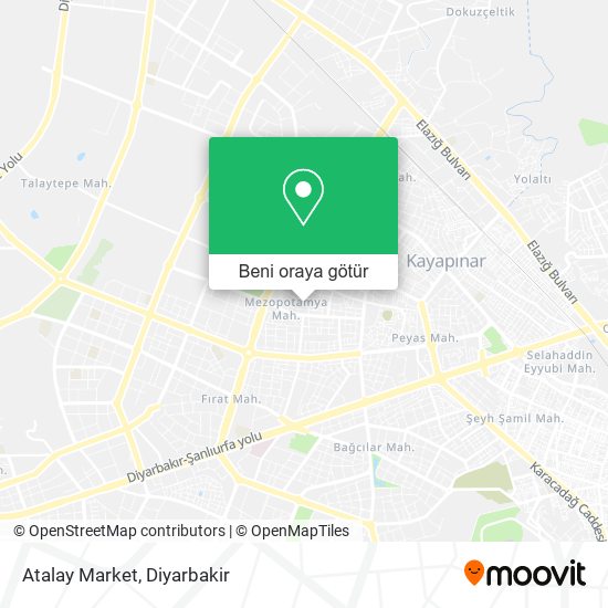 Atalay Market harita