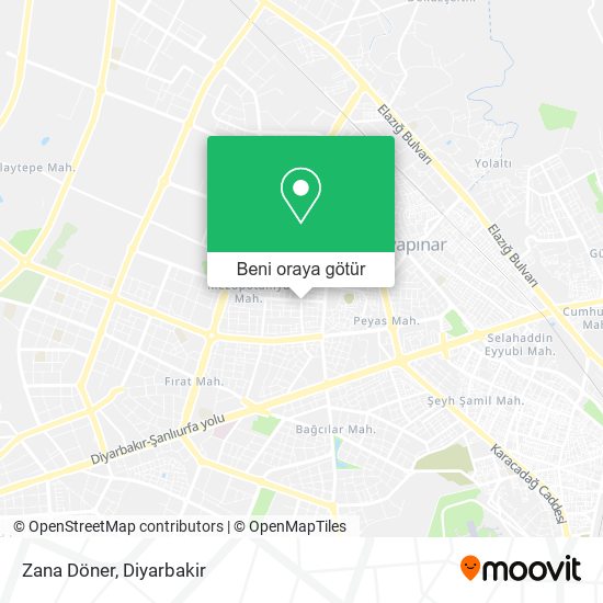 Zana Döner harita