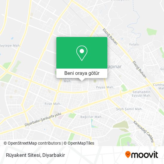 Rüyakent Sitesi harita