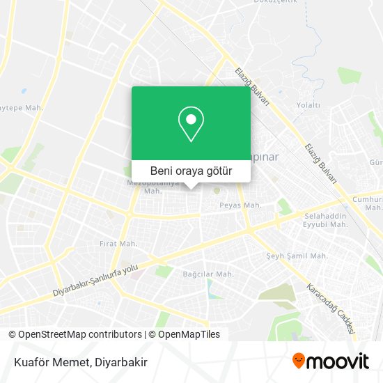 Kuaför Memet harita