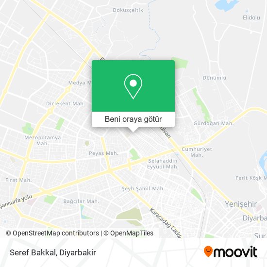 Seref Bakkal harita