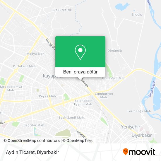 Aydın Ticaret harita