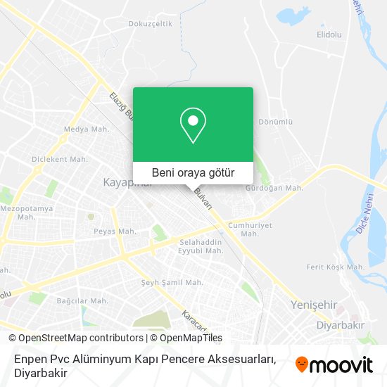Enpen Pvc Alüminyum Kapı Pencere Aksesuarları harita