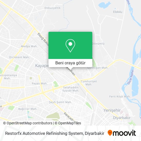 Restorfx Automotive Refinishing System harita