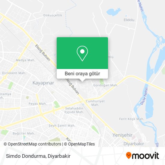 Simdo Dondurma harita