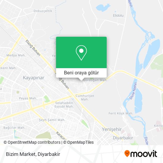 Bizim Market harita