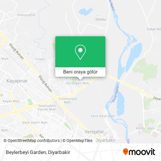 Beylerbeyi Garden harita