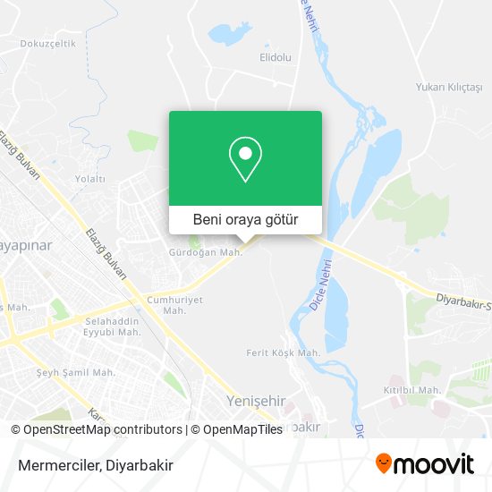 Mermerciler harita