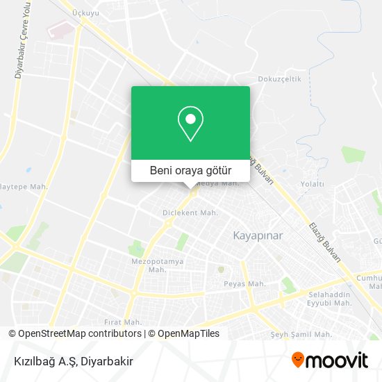 Kızılbağ A.Ş harita
