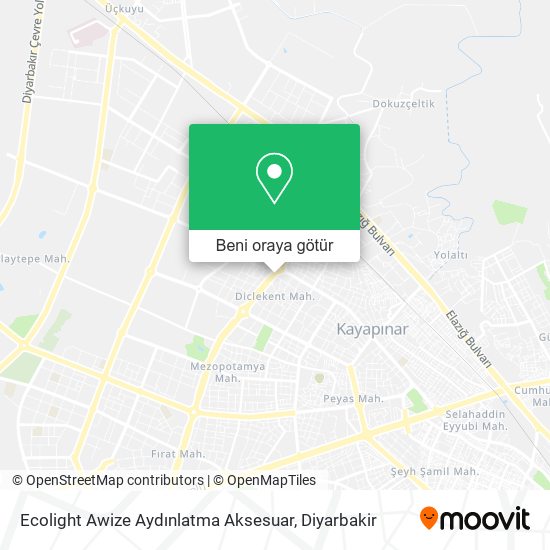 Ecolight Awize Aydınlatma Aksesuar harita