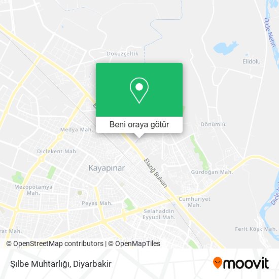 Şılbe Muhtarlığı harita