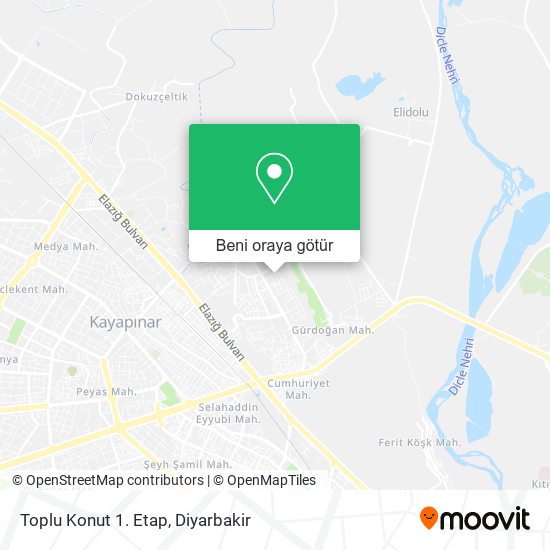 Toplu Konut 1. Etap harita