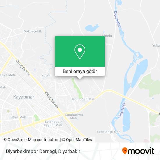 Diyarbekirspor Derneği harita