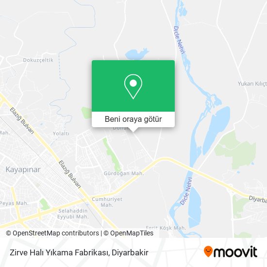 Zirve Halı Yıkama Fabrikası harita