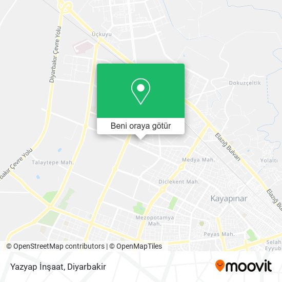 Yazyap İnşaat harita