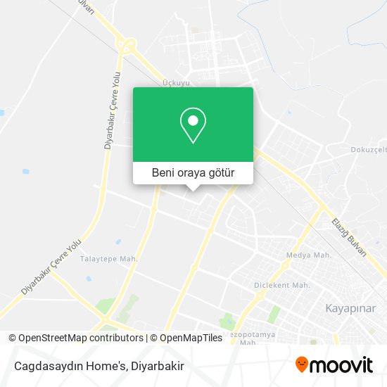 Cagdasaydın Home's harita