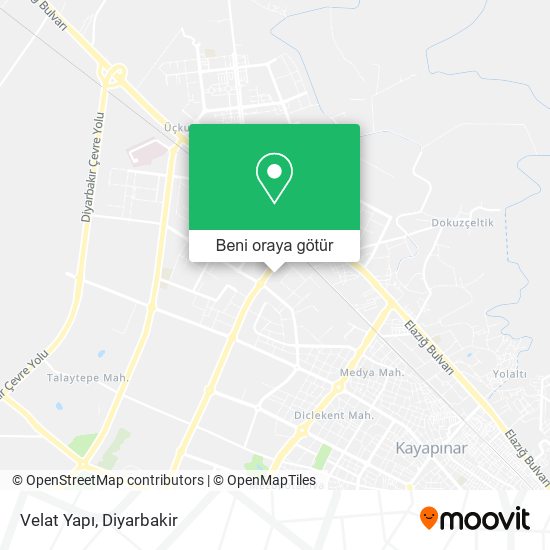 Velat Yapı harita
