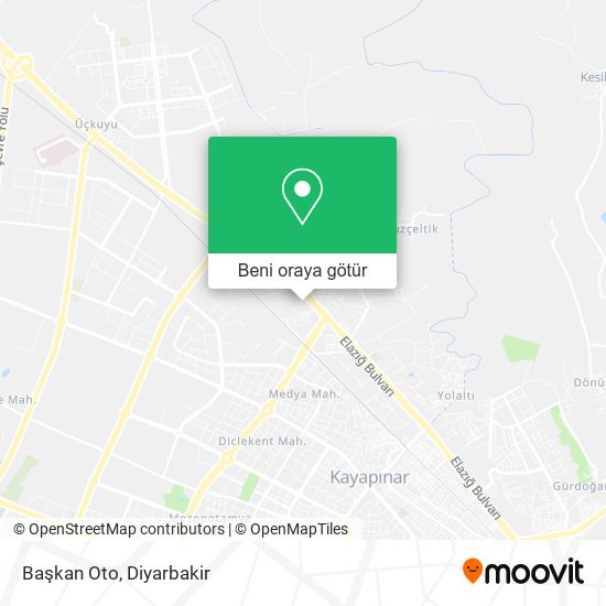 Başkan Oto harita