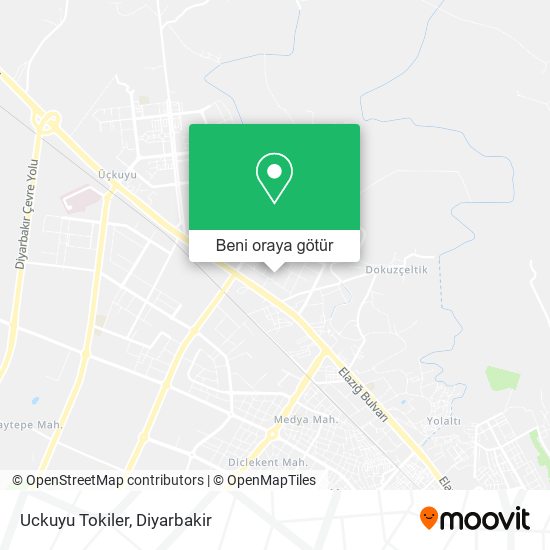 Uckuyu Tokiler harita