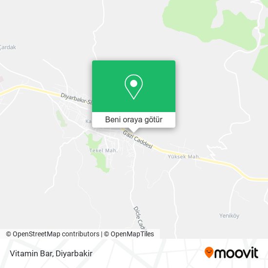 Vitamin Bar harita