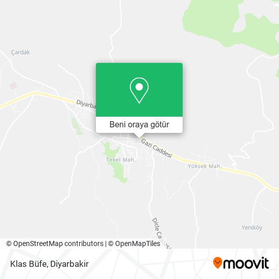 Klas Büfe harita