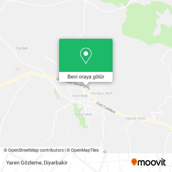 Yaren Gözleme harita